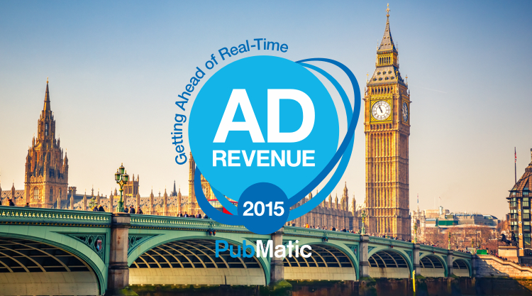 Background photo of London, with the text 