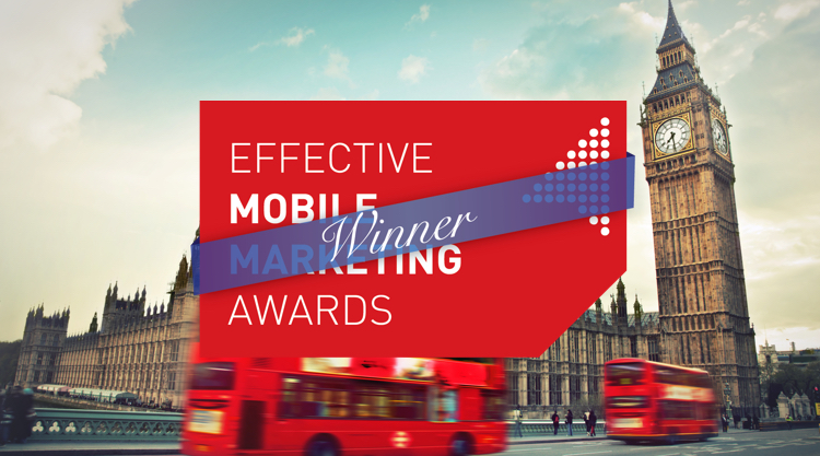 Background of london, with the text 