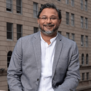 Professional headshot of Sudipto Das