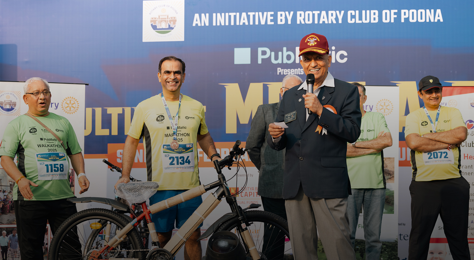 Employees laced up their running shoes to run and fundraise for #MoveAThon in Pune, India