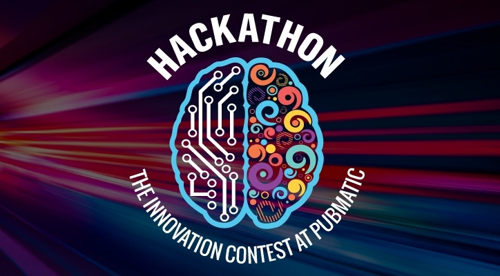 Colorful light streaks in the background with a graphic of a blue outlined brain. The left hemisphere has white lines within them and the right hemisphere has colorful spirals. There's text over it that states 