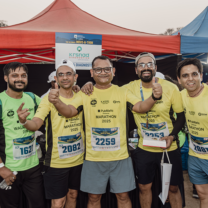 Together in motion — our team ran, walked, and moved with purpose.